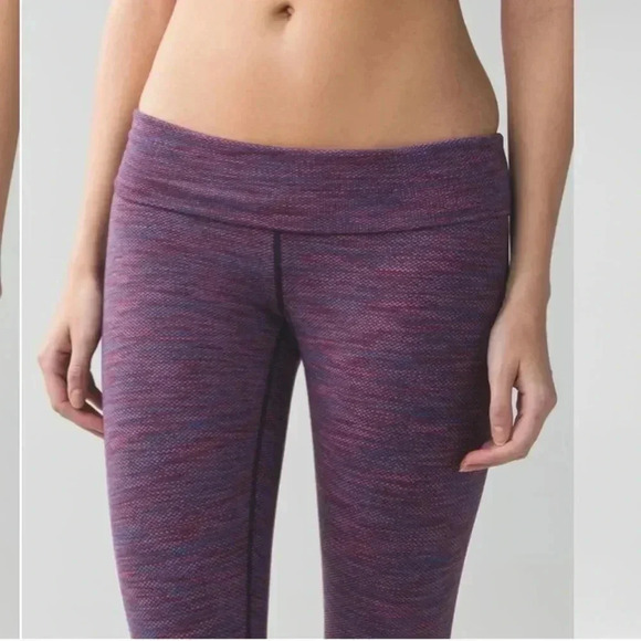 Lululemon wonder under crop 11 (roll down) - Picture 2 of 9